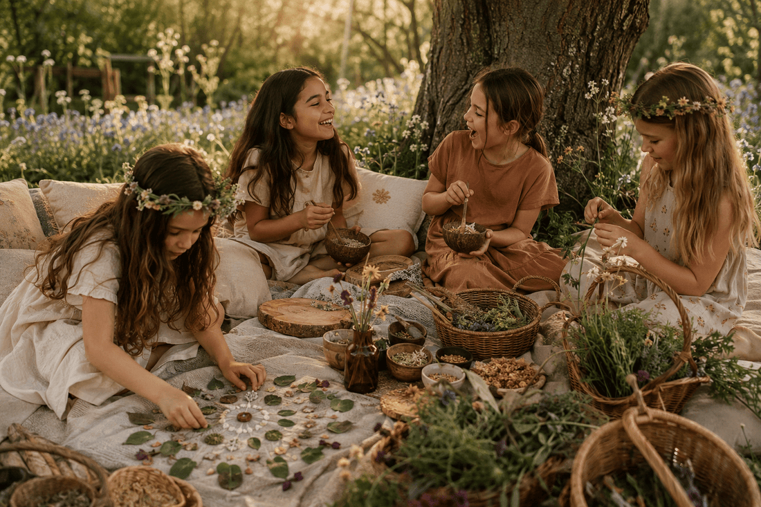 Kids Pamper Party Ideas: 15 Nature-Inspired Activities Children Will Love - Bodhi and Fae