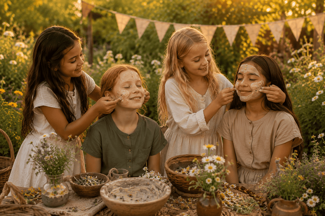 Kids Pamper Party Ideas: 15 Nature-Inspired Activities Children Will Love - Bodhi and Fae