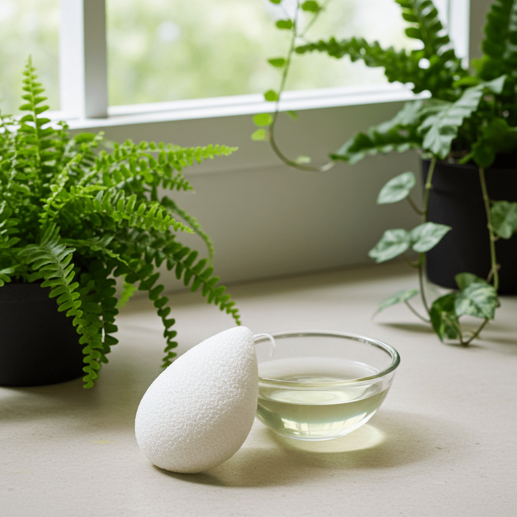 Pure Konjac Cleansing Sponge for newborn, sensitive and delicate skin Bodhi and Fae