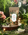 Settle & Soothe oat and lemon balm bath tea for babies and newborns